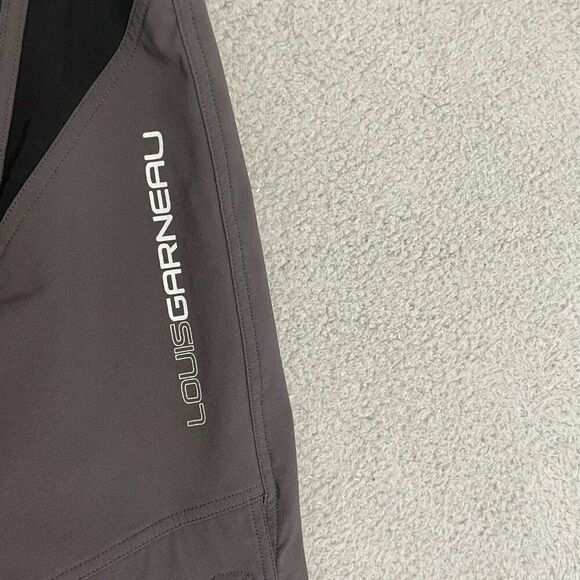 Louis‎ Garneau Cycling Shorts Men L Gray Adjustable Cargo - Picture 4 of 15
